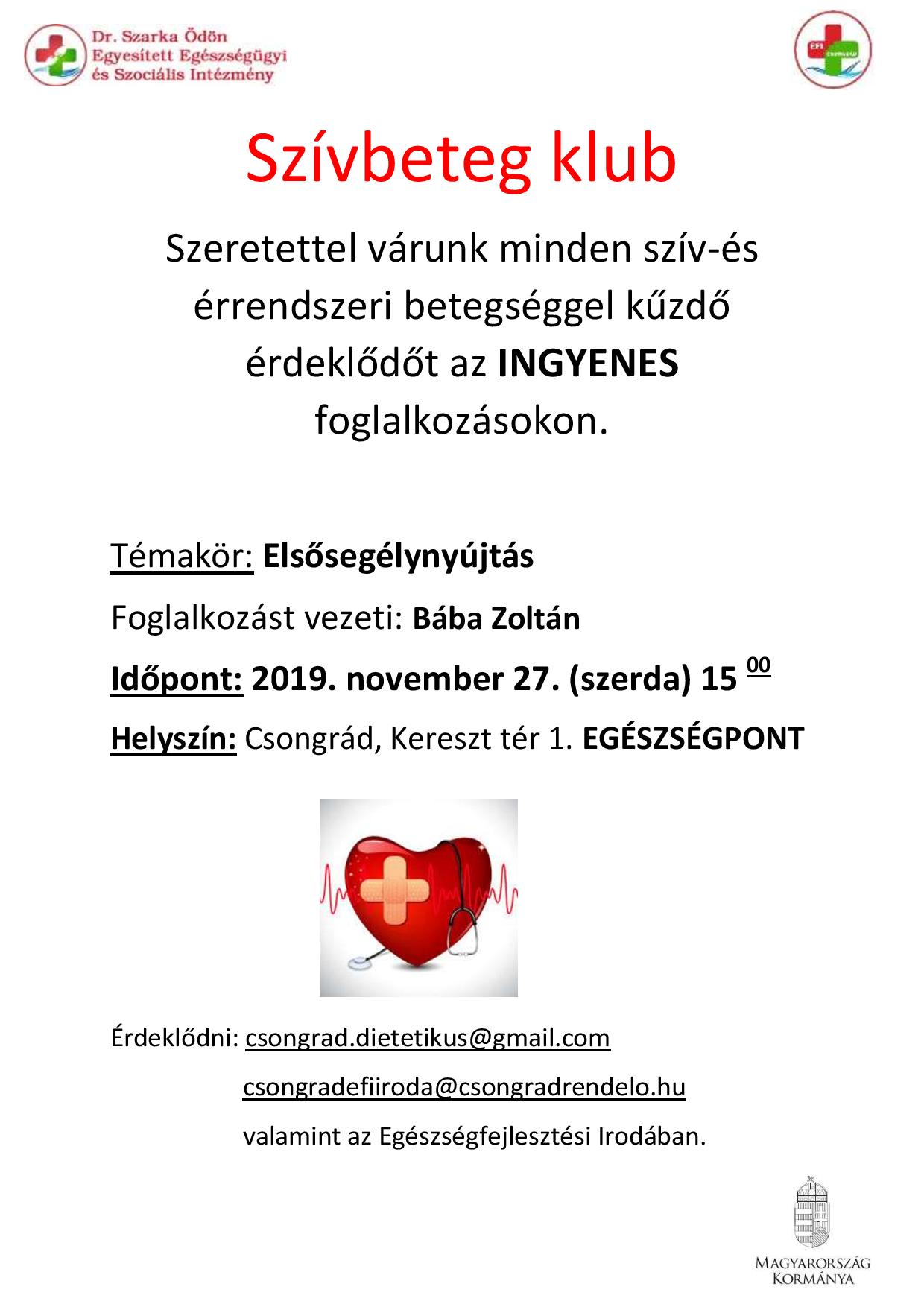 ingyenes szív-egészségügyi plakátok